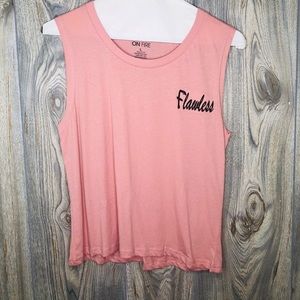 ‼️BRAND NEW ‼️ Pink Flawless Muscle Tee